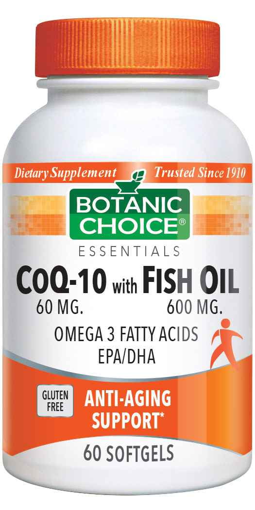 Botanic Choice Coq10 with Fish Oils, 60ct