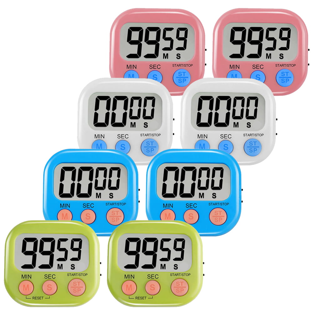 Cute and easy style big button and display digital timer study