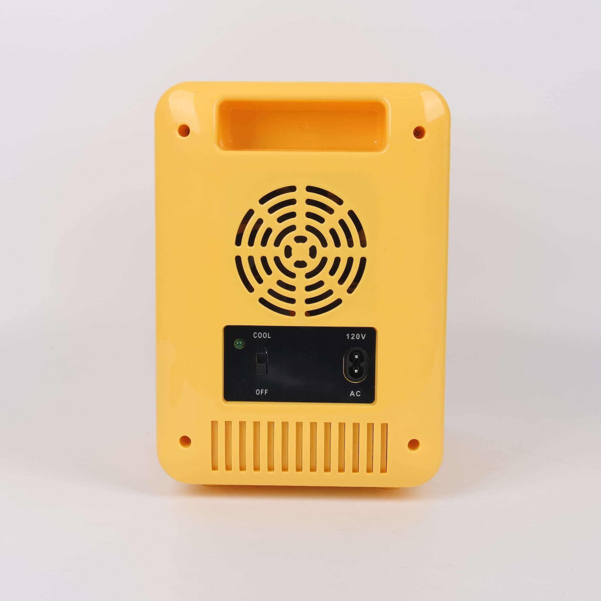 Peanuts 4L 6-Can Mini Fridge, Yellow
