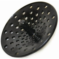 Danco Plastic Black Concave Design Drain Catches
