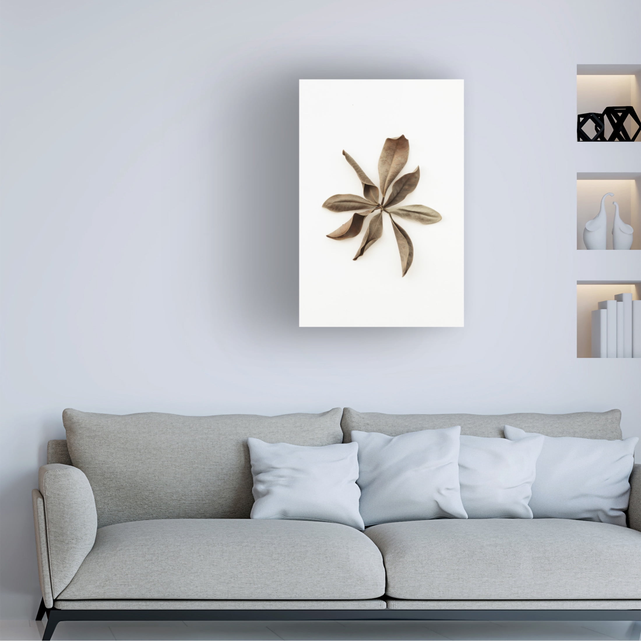 Trademark Fine Art Pictufy Studio Dried Leaves 3 Canvas Wall Art