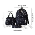 thumbnail image 6 of FDDMis 3pcs Womens Backpack Travel Mens Backpack for Traveling Nursing Backpack Daypack Supreme Backpack Small Laptop Backpack Women Computer Backpack, 6 of 7