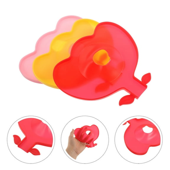 Milisten Silicone Sink Mat Assorted Prevention for Home Use 3Pcs