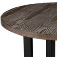 thumbnail image 5 of Bowery Hill Pub Table in Burnt Oak and Black, 5 of 7