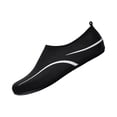 thumbnail image 3 of Barefoot Shoes Womens Lightweight Non-Slip Hiking Barefoot Shoes with Wide Toe Box Comfortable Athletic Footwear for Women Ideal for Trail Walking Running Water Activities Daily Wear,Black 40, 3 of 4