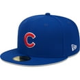 thumbnail image 3 of Men's New Era Royal Chicago Cubs 2023 MLB World Tour: London Series-Flag 59FIFTY Fitted Hat, 3 of 6