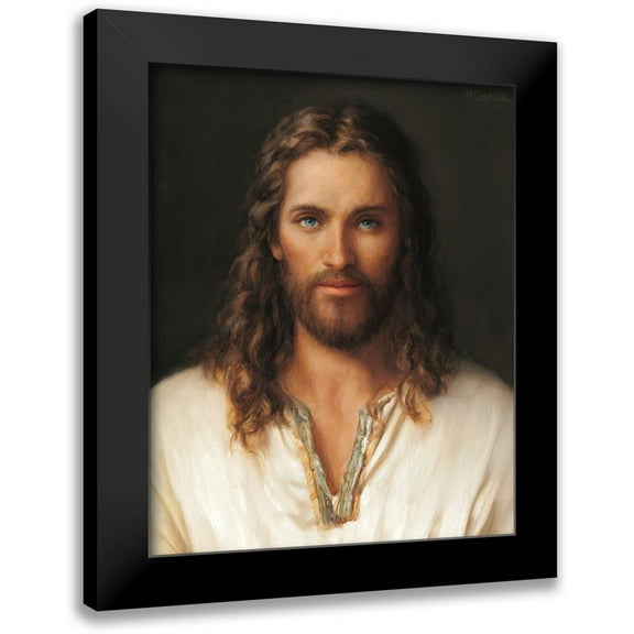Missman, Mark 12x14 Black Modern Framed Museum Art Print Titled - Our Savior