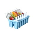 thumbnail image 6 of 12-Cavity Silicone Ice Tray Maker - DIY Popsicle & Ice Cream Mould Set with Sticks, Dishwasher Safe, for Homemade Froze Treats, 6 of 6