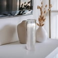 thumbnail image 2 of Simply Soson 2x8 inch White Devotional Candles in Glass Jar - 3 Pack - 90 Hours – Prayer Candle - Tall Pillar Candles for Religious, Memorials, Party Decor, 2 of 4