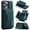 Green, variant on 2 in 1 Detachable Wallet Phone Cases Compatible with iPhone14/15/16/17/plus/pro/pro max Case with Card Holder Men Magnetic Leather Cover