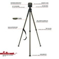 thumbnail image 7 of BOG DeathGrip GP Aluminum Shooting Tripod - OD Green 1pc. NEW, 7 of 7