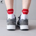 thumbnail image 5 of PULLIMORE 3 Pairs Mens Ankle Quarter Crew Socks Cushioned Breathable Sports Tab Athletic Running Socks (White), 5 of 6