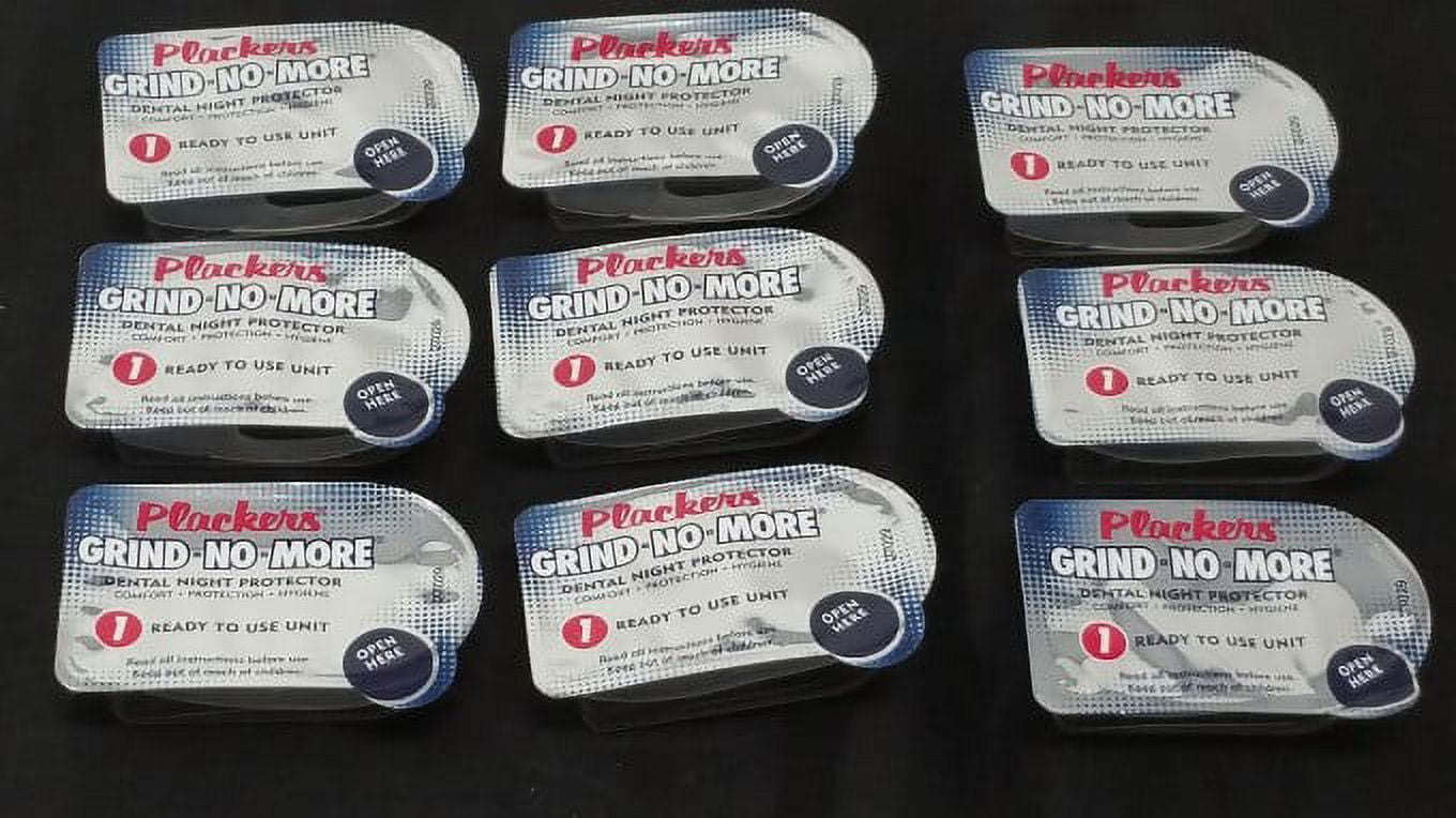 Plackers Grind No More Night Guard, One Size Fits All - 10 ct