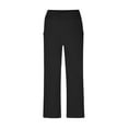 thumbnail image 5 of PMVFHDE Women High Waist Straight Leg Yoga Pants For Women Athletic Workout Crop Leggings 21 Inch Black，L, 5 of 6