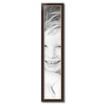 thumbnail image 2 of ArtToFrames 7" x 37" Mahogany and Gold Slope Picture Frame, 7x37 inch Brown MDF Poster Frame (WOM-4447), 2 of 8