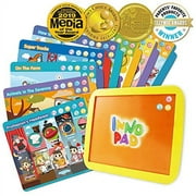 BEST LEARNING INNO PAD: Smart Fun Lessons with 8 Cards 16 Lessons for Boy Girl 3 45 6 Year Play to Learn Alphabet Number, Ideal Birthday Present
