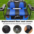 thumbnail image 4 of Golf Cart Universal Standard Rear/Back Seat Cover for Club Car EZGO and Yamaha Golf Cart Back SeatsRenew Your Golf Cart, 4 of 5
