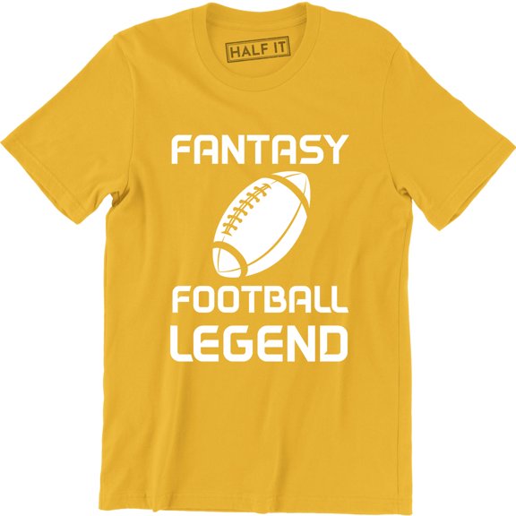 Fantasy Football Legend Commissioner Draft Party Sports Men's T-Shirt