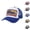 Blue, variant on Vintage Embroidered Baseball Cap for Men Women Western Hats Trucker Hat Summer Breathable Sun Hat