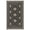 Black/Brown, variant on HIWEAVER 9' x 18' Gray/White Outdoor Rug PP Plastic Straw Woven Waterproof Patio Rug with Border Portable Outside Carpet for Balcony Deck Picnic Garden Decor
