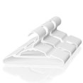 thumbnail image 1 of Baby Hangers VTRIN, paquete de 60 unidades, plástico duro de gran capacidad, 1 of 7