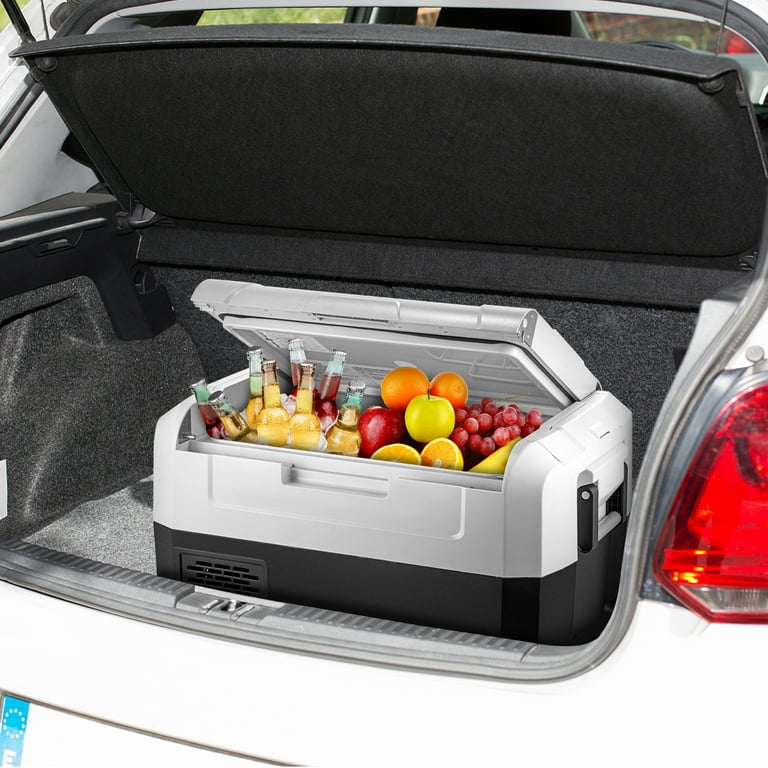 VEVOR Portable Car Freezer, 37 quart Portable Refrigerator Freezer, Dual  Storage Zone Camping Freezer, -14.8℉~50℉ 12 volt Fridge Freezer, Car  Freezer for Car and Home Use, DC 12/24v, AC 100-240v 