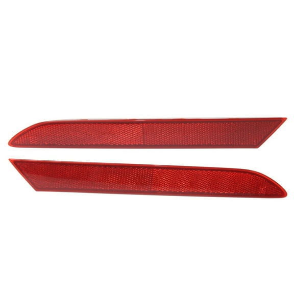 For Mazda CX-7 2010 2011 2012 Reflector Driver and Passenger Side | Pair | Inner | Rear | CAPA Certified | Replacement For MA1184105, MA1185105 | EH44-51-5M0C, EH44-51-5L0C
