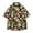 Green, variant on KIHOUT Summer Shirts for Men Men Hawaiian Short Sleeve Beach Shirt Printed Summer Casual Button Turn-down Collar Shirts