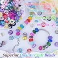 thumbnail image 2 of 120pcs European Large Hole Beads, Assorted European Craft Bead Mixed Color Lampwork Murano Spacer Beads for DIY Necklace Bracelet Jewelry Making Black(10pc per Style), 2 of 7