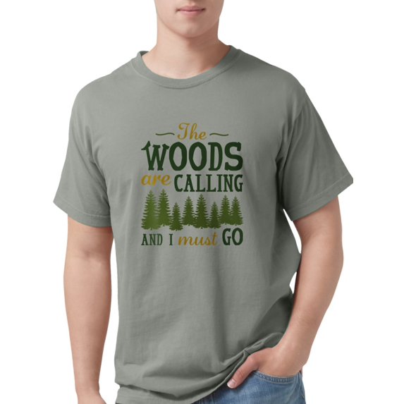 CafePress - The Woods Are Calling T Shirt - Mens Comfort Colors® Shirt