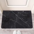 thumbnail image 4 of 17x30 Black Bath Mat from Color&Geometry - Quick-Drying Absorbent Non-Slip - Door Mat for Your Bathroom Shower or Vanity, 4 of 6