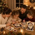 thumbnail image 4 of Christmas Pearl Diamond Painting DIY Art Kit with Frame, Christmas Pearl Bead Art Craft for Adults, Gemstone Diamond Dots Bead Painting for Home Wall Decor A, 4 of 5