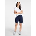 thumbnail image 3 of Athletic Works Women's and Women's Plus French Terry Bermuda Shorts, Sizes XS-4X, 3 of 6