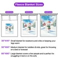 thumbnail image 5 of Hello Winter Poodle Frosty Morning Walk Welcome Snowy Christmas Cozy Fleece Blanket Poodles Dog Lover Gifts Idea Warm Soft Throw Blanket - 02018, 5 of 5