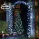 thumbnail image 4 of Luces solares navideñas JMEXSUSS 100 LED blancas 33 m Paquete de 2, 4 of 9