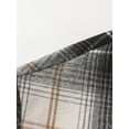 thumbnail image 6 of FDGIU Men's Flannel Shirt 2025 - Long Sleeve Button Down Plaid, Soft Fall Winter Casual Top, 6 of 7
