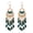 style D, variant on Trendy Bohemian Red Beads Tassel Earrings Geometric Dangle Earring