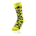 thumbnail image 6 of Alien Face Pattern Socks from the Sock Panda (Adult Small - Shoe Sizes 2-5), 6 of 7