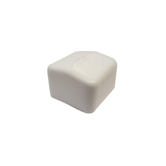 Unistrut Plastic White End Cap (25, 1-5/8" X 1-5/8")