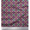 thumbnail image 1 of Soimoi Toile de Voile de Coton Mandala Imprimé 1 Yard 42 Inch Wide, 1 of 3