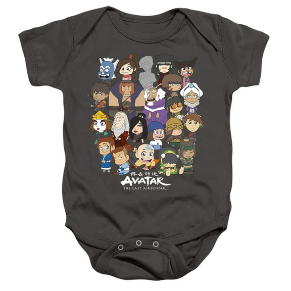 Avatar The Last Airbender Chibi Group Unisex Infant Snap Suit for Baby