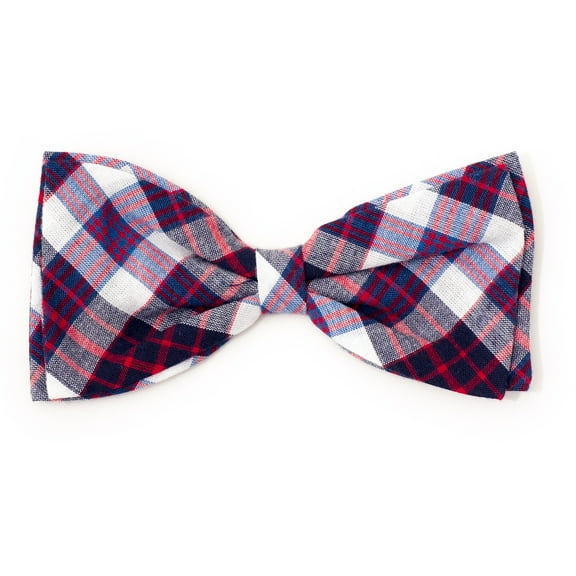Madras Plaid Bow Tie