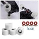 thumbnail image 3 of Paquete de 4 ruedas de patines de ruedas duraderas, con rodamientos instados Ruedas de patines de ruedas para exteriores para patinetas de doble hil DYNWAVEMX Ruedas de skate, 3 of 8