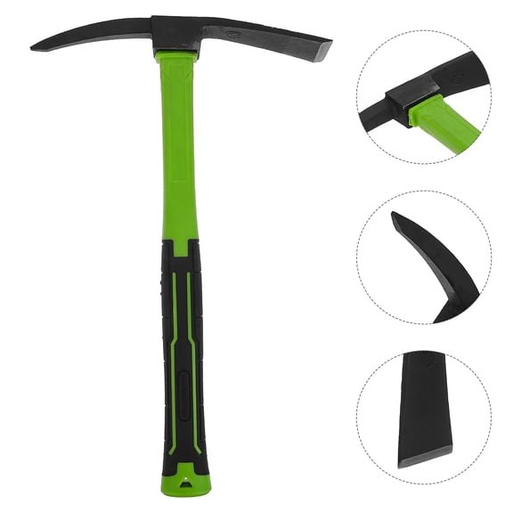 Uonlytech Manganese Steel Garden Hoe Tool for Breaking Soil and Root Removal during Landscaping