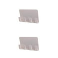 thumbnail image 4 of stanreset 2 Pcs Support Mural Pratique pour Téléphone Prise de Charge Support d'Étagère Kaki 2Ensemble, 4 of 6