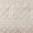 thumbnail image 4 of U by Bedsure Queen Boho Comforter Set, Tufted Shabby Chic Bedding Comforter Set, 3 Pieces Vintage Farmhouse Bed Set for All Seasons, Beige Bedding Set with 2 Pillow Shams, Oat Milk, 4 of 9