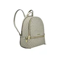 thumbnail image 2 of Michael Kors Women's Rhea Medium Signature Logo Zip Backpack (Light Cream Multi), 2 of 4