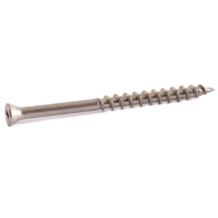 

7 x 1 5/8 Simpson Trim-Head Wood Decking Screws - Square Drive 305 SS - 1 lbs Pack 195