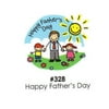 Happy Father's Day Cake Decoration Edible Frosting Photo Sheet
