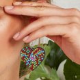 thumbnail image 3 of Kit de aretes de pintura de diamante 5D DIY Taladro de doble cara para mosaico de mujer y niña FLhrweasw Nuevo, 3 of 5
